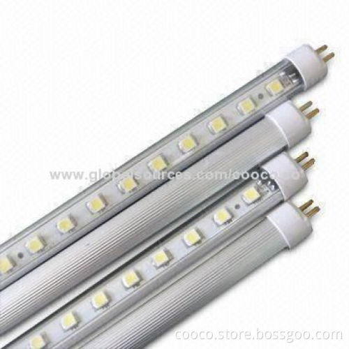 Tri-chip SMD T5 LED Tube Light with Bucket, 100 to 240V AC Input Voltage and 18W Power